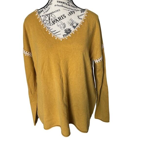 Johnny Was 100% Cashmere Sweater - Picture 1 of 6